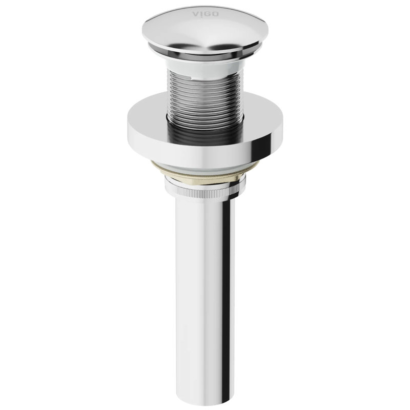 Bonde escamotable de lavabo de salle de bain, Chrome
