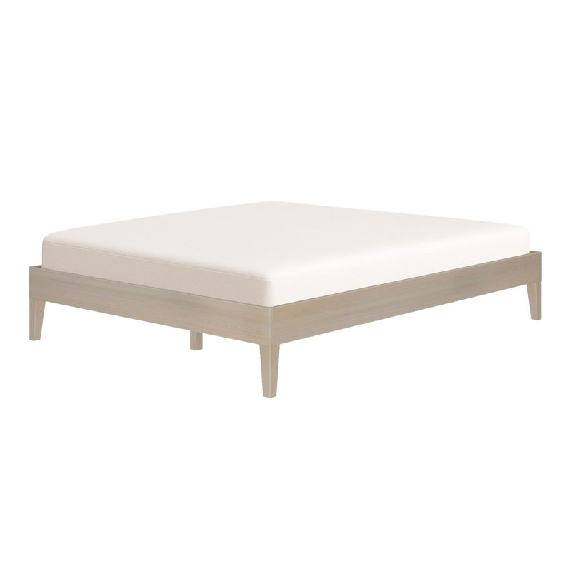 Coleman Platform Bed, Natural, Queen