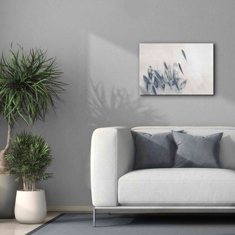 «Gently Waving Neutral» par Jo Maye, art mural sur toile, H 18 po x l 26 po x P 0,75 po