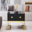 Table basse moderne noire à 4 tiroirs Modern-1271820318