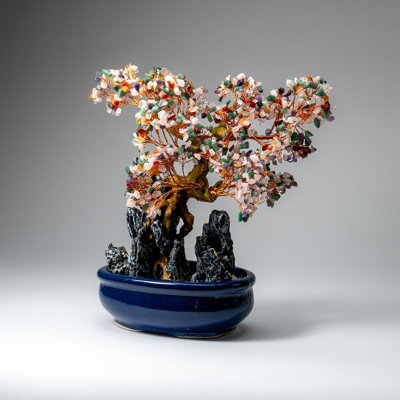 Quartz Gemstone Ceramic Decorative Object