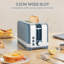 HOMCOM 3000W Rapid Boil Kettle and Toaster Set with Otter Thermostat-119747505