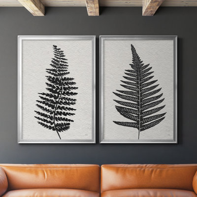 Toile encadrée haut de gamme Forest Fern III - prête à être accrochée