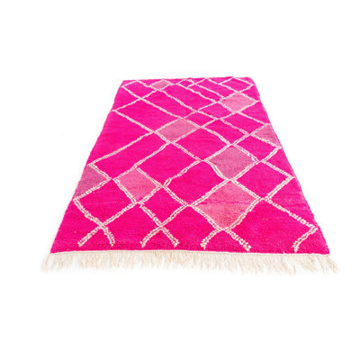 Tapis rose Kalmanovitz