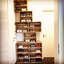 4 Pair Stackable Solid Wood Shoe Rack