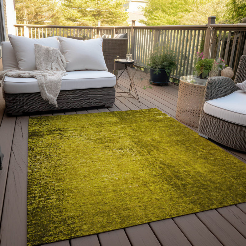 Tapis intérieur / extérieur Carrol, Rectangle 10 pi x 14 pi