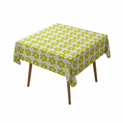 Elegant Tablecloth (55 x 55 Inches), 65% Cotton / 35% Polyester, Easy Clean, Machine Washable at 86°F, Tumble Dryer Safe, Ironable | Perfect for Dining Table & Special Occasions, Durable & Stylish Design