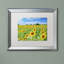 « champ de jaune » par reproduction de photo encadrée Michael Blanchette-634798243-634798245-634798247