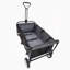 Chariot pliable pliable avec roulettes tout-terrain-112369195