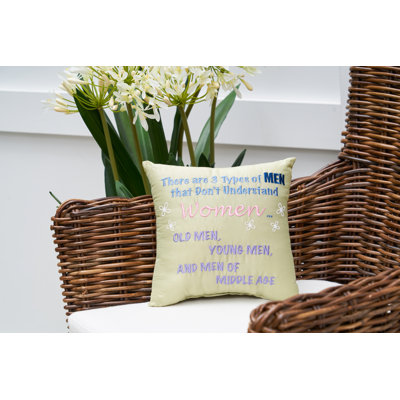 3 Types Throw Pillow