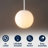 Jacere 1 - Light Single Globe Pendant-116415414-115384712
