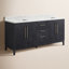Meuble-lavabo double autoportant avec plateau Langosta 72-1843987566