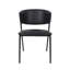 Chaise d'appoint en cuir vegan Drift-1624043582