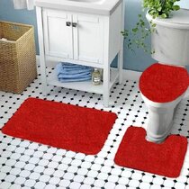 2019 Toilet Carpet Sets New Stripe Non Slip Bathroom Carpet Fashion Brand  Letter Print Toilet Seat Cover Seat Cushion From Joo…