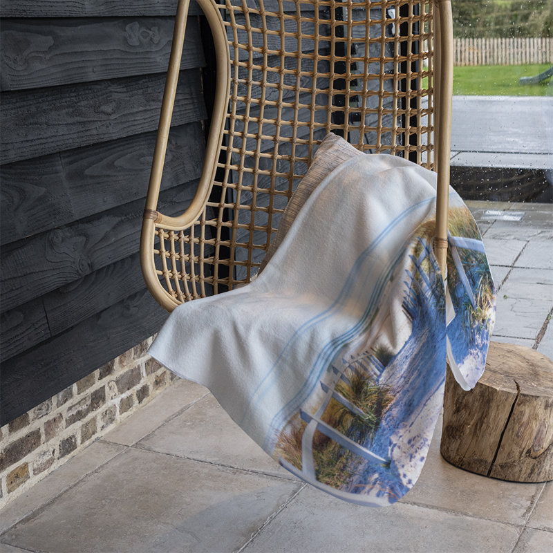 Donaciones Plain Weave / Muslin Throw Blanket
