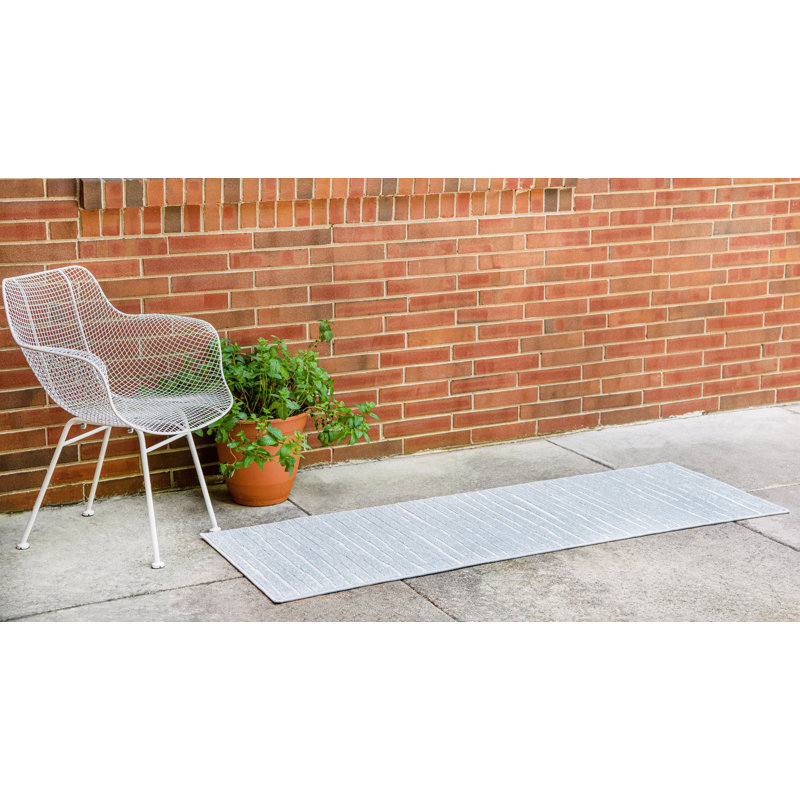 Ola Indoor/Outdoor Rug, Runner 2' x 8'