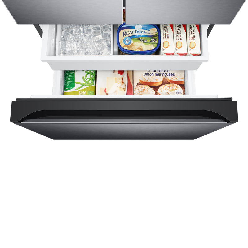 Samsung 18 cu. ft. Smart Counter Depth 3-Door French Door Refrigerator