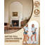 Miroir surdimensionné arqué en métal surdimensionné-570231696-538980990