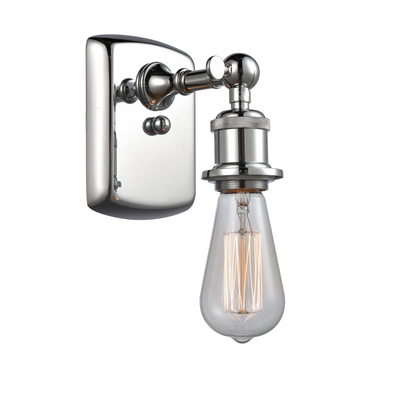 Briele Armed Sconce, Polished Chrome