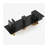 Matte Black Brass Shower Faucet System with Rain Shower Head and All-Metal Mixing Valve