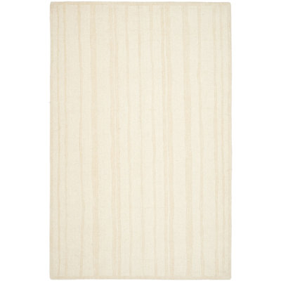 Martha Stewart Hand Tufted Wool Striped Rug