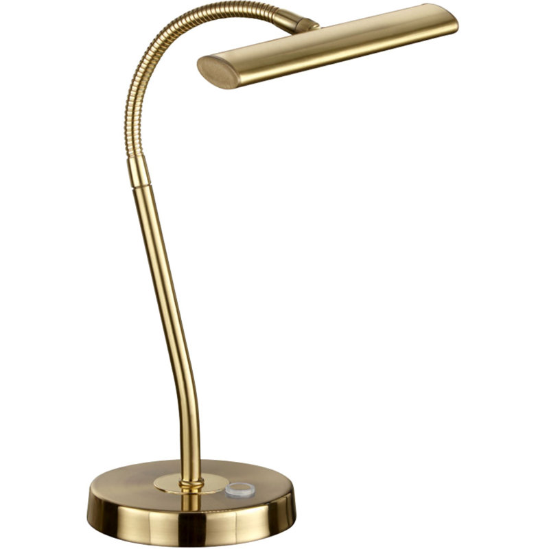 Lampe de bureau 17 po Prendergast, Laiton teint