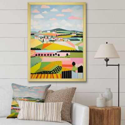 " De Stijl Farm Landscape II "