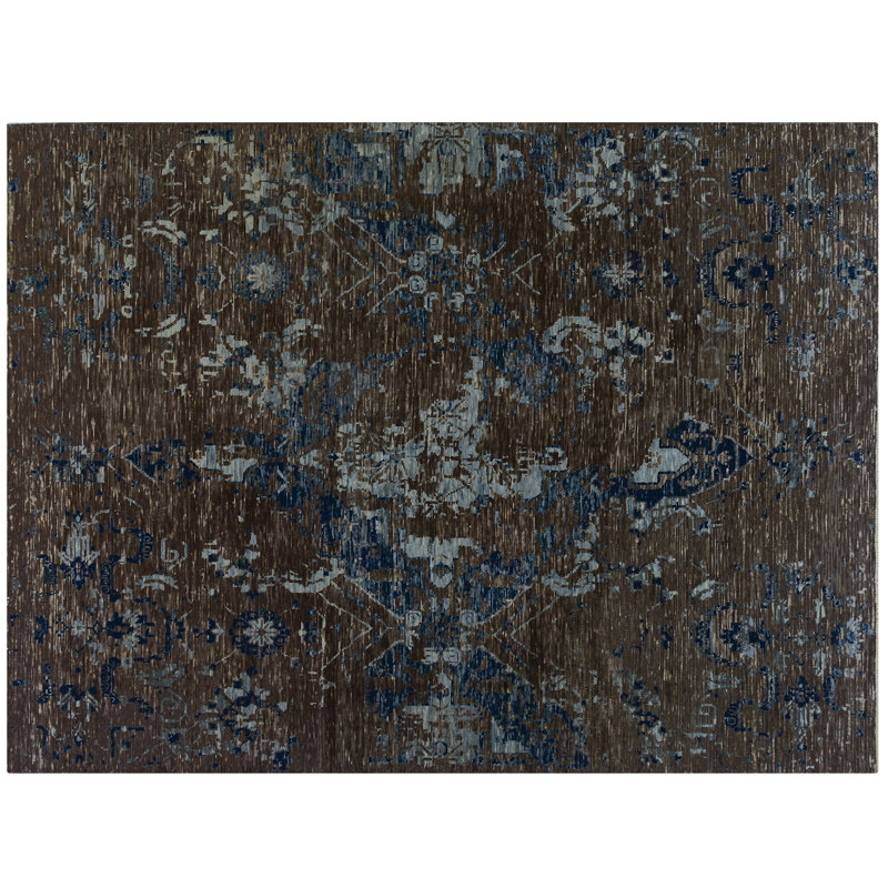 Erased One-of-a-Kind 8'10" X 11'11" Area Rug