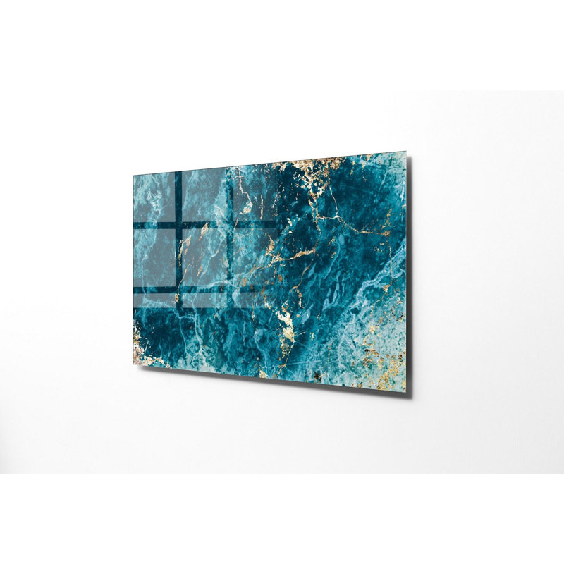 Stunning Tempered Glass Wall Art Painting, 27.6 x 39.4 inches | 100% Tempered Glass, Thickness: 0.16 inches | Elegant Home Decor for Living Room or Office, Durable & Easy to Clean, Perfect Gift Idea
