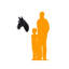 Statue tête de cheval-368923050