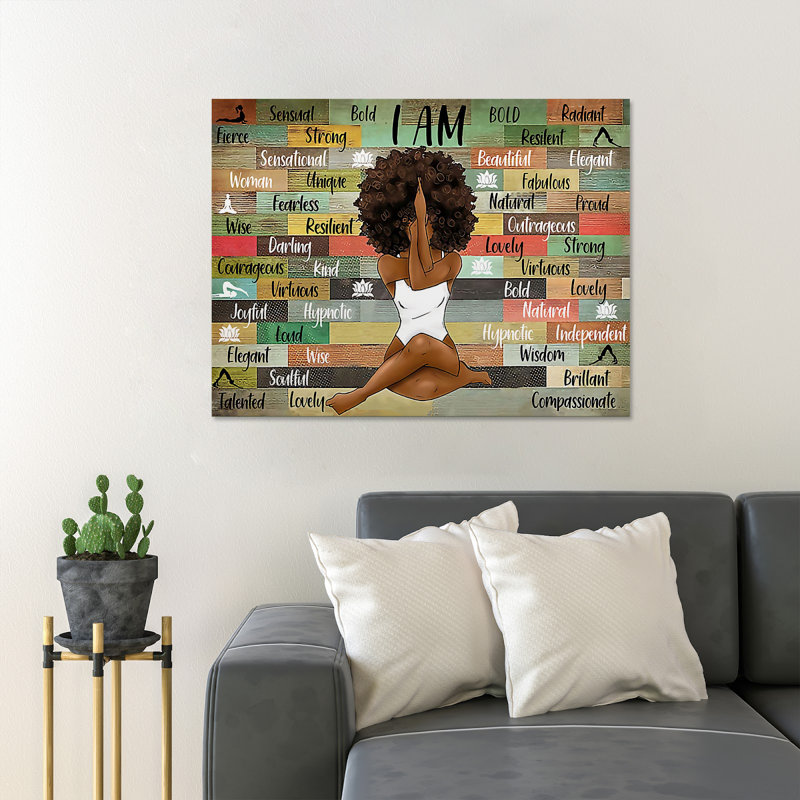 «Value N'applique pas», impression sur toile tendue, H 24 po x l 36 po x P 2 po