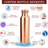 Perilla Home 34oz. Copper Water Bottle