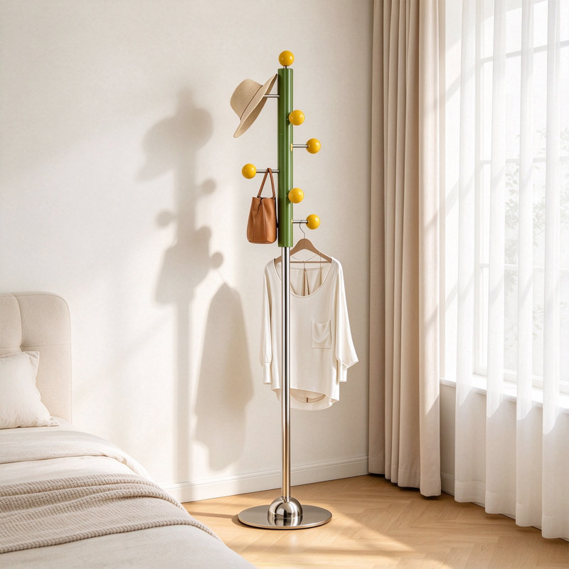 Portemanteaux en acier inoxydable, Vert