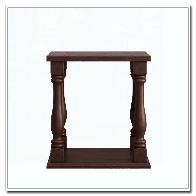 Antique  Coffee Colored Side Table