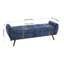 Chenille Upholstered Bench with Flip Top-136971990