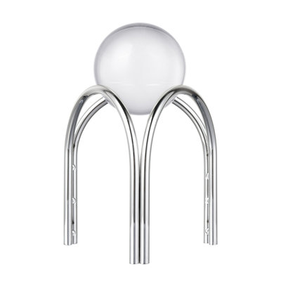 Sibyl Orb Stand - Set of 2 Silver