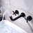 Wall Mounted Optional 2-handle Bathroom Faucet-69795555