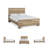 Hyanna Full Panel Bed-123100770