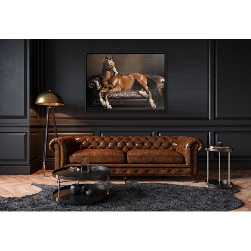 Art mural sur toile de luxe équin
