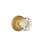 Privacy Astoria Clear Knob with Rope Rose