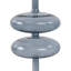 Sagebrook Home 11X4" Retro Bubble Taper Holder, Blue-1008191167