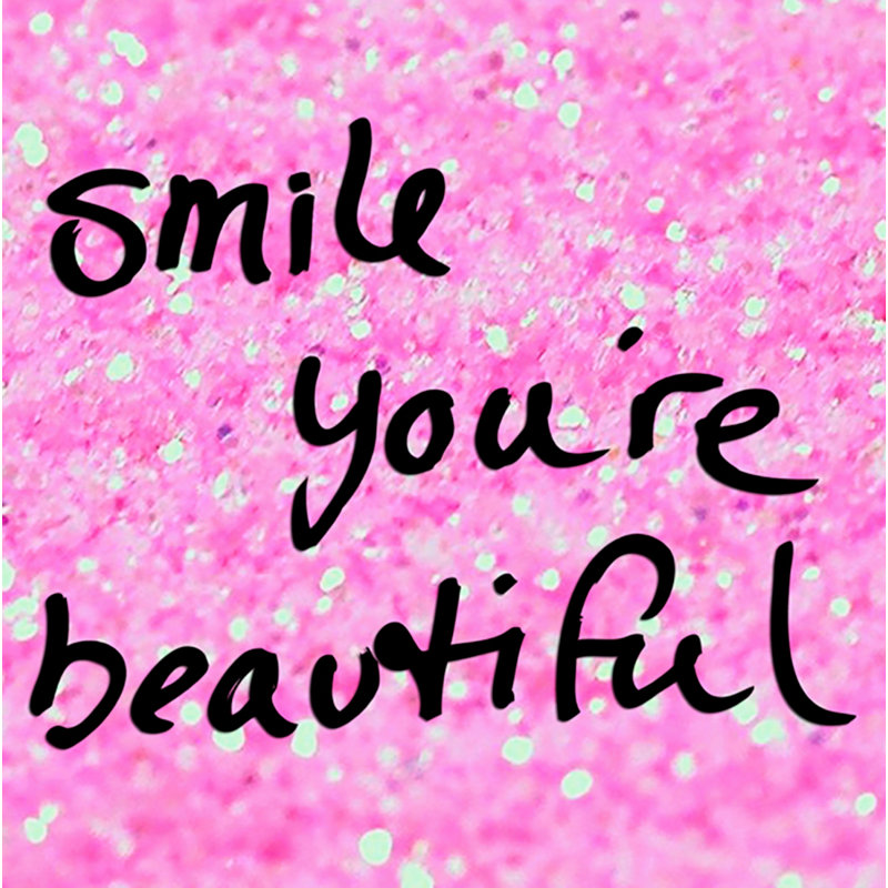 « sourire you you belle », impression sur toile tendue We Agree, H 20 po x l 20 po x P 1,5 po