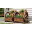 Jardinière en bois pour jardin 2 pièces