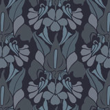 Signature Dragon Flower 10' L x 24" W Peel and Stick Wallpaper Roll