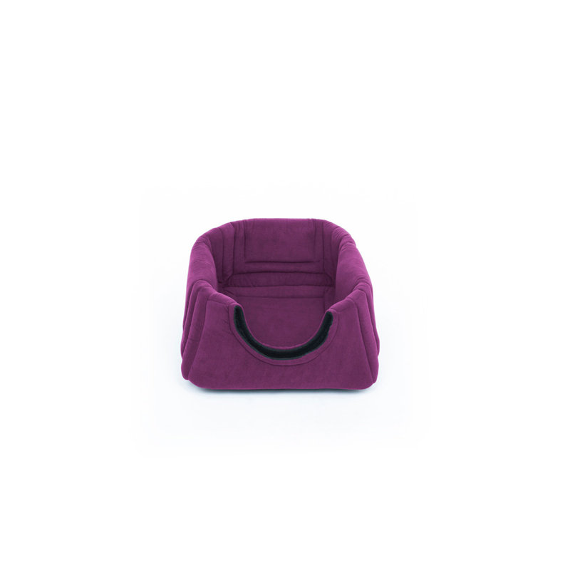 Coussin à traversin, Mauve
