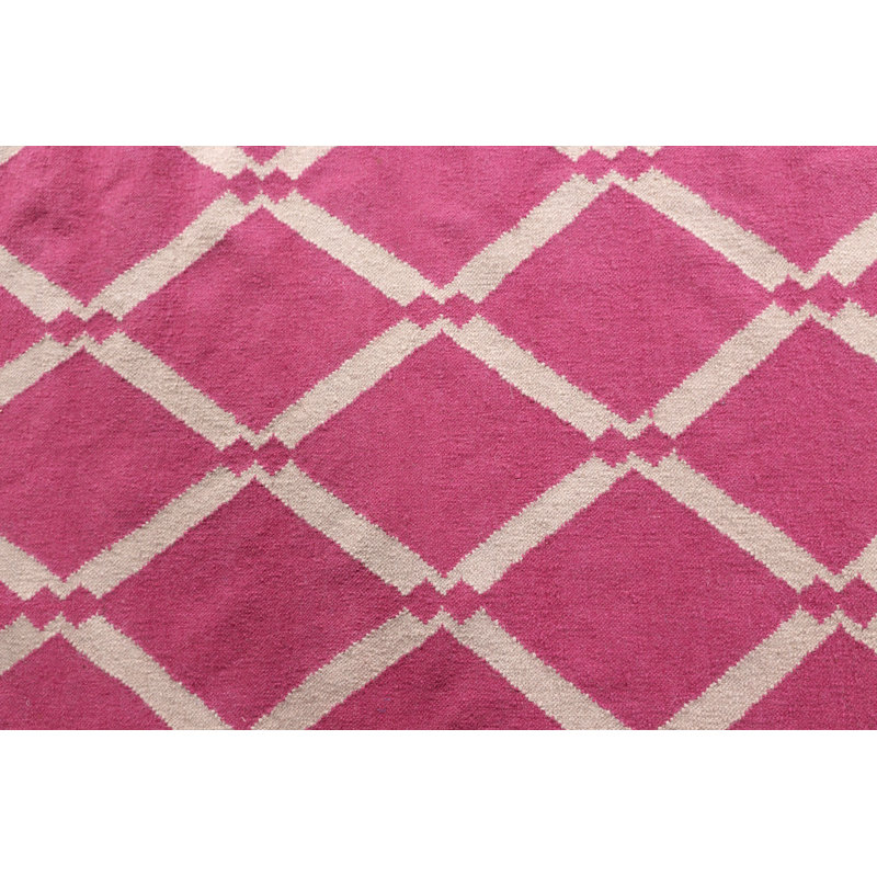 Wool Geometric Indoor Rug, 9'6" x 13'6"