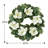 22''White Magnolia Front Door Wreath