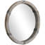Miroir mural en bois