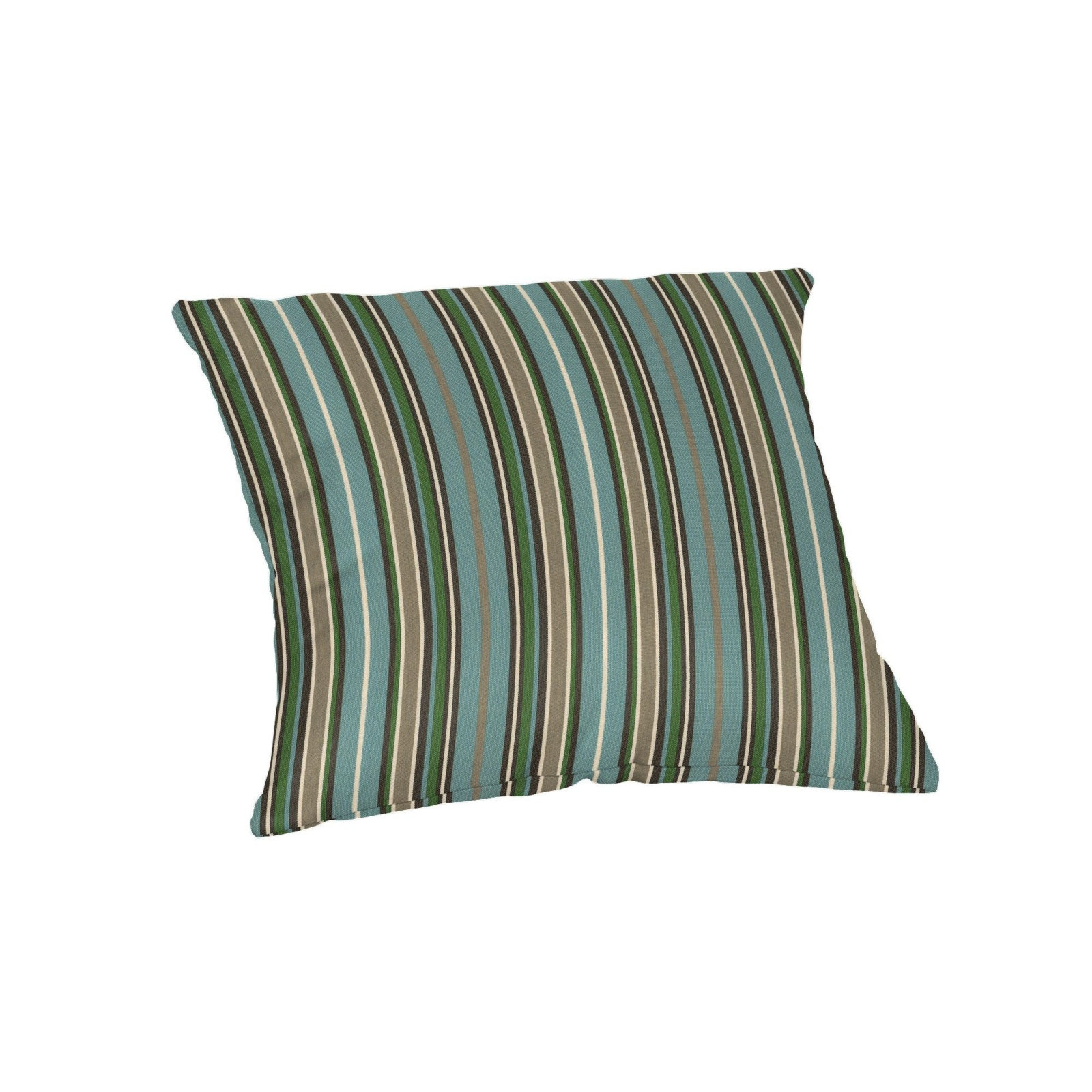  Outdoor Square Pillow Cover & Insert, 18"H x 18"W, Foster Cilantro Sunbrella®