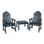 Chaise Adirondack en plastique avec table Anette-612659313
